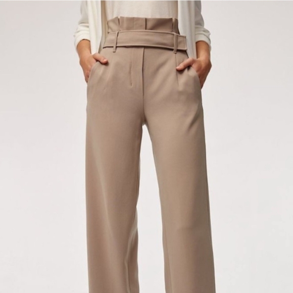 Aritzia Babaton Jermaine Pant Greyish Blue size 6 - Picture 5 of 5